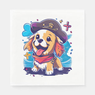 Golden Retriever Hond Pirate Servet