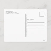 Golden Retriever Hond Trendy Vrolijk Kerstfeest Feestdagenkaart (Achterkant)