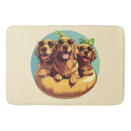Golden Retriever Honden Zomer Zwembad Floaties Badmat