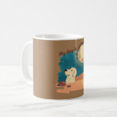 Golden Retriever hondenkoffie Koffiemok (Voorkant links)