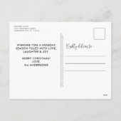 Golden Retriever Hondenliefhebber kerst Feestdagenkaart (Achterkant)