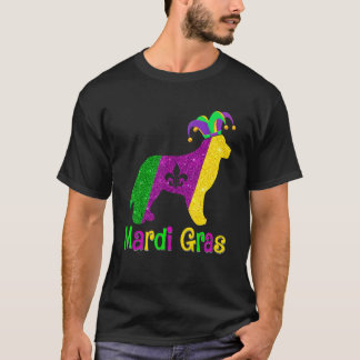 Golden Retriever Hondenliefhebber Mardi Gras Carna T-shirt