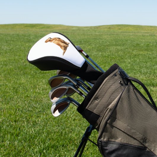 Golden Retriever Hondenportret - Majestic Pet Illu Golfheadcover (Insitu)
