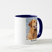 Golden Retriever Hondenras Mok  tekst (Voorkant rechts)