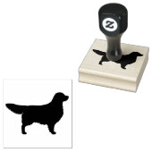 Golden Retriever Hondenras Silhouette Rubberstempel (Gestempeld)