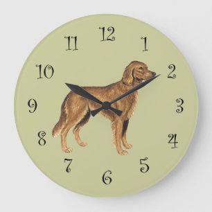 Golden Retriever Hondenras Wall klokken