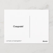 Golden Retriever hoorde gewoon de nieuwbouwer Briefkaart (Achterkant)