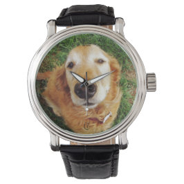 Golden Retriever Horloge