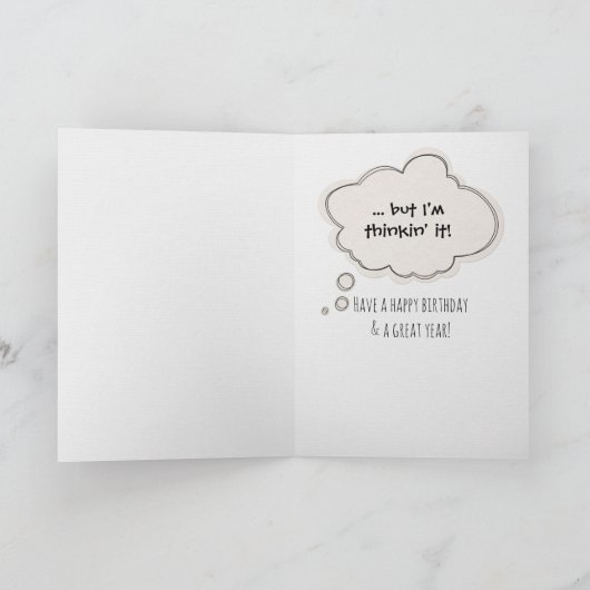 Golden Retriever humor voor 100ste verjaardag Kaart (Binnen)