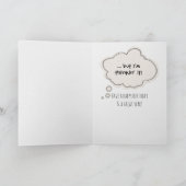 Golden Retriever humor voor de 50ste verjaardag Kaart (Binnen)