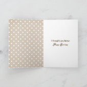 Golden Retriever Humoureuze verjaardag Kaart (Binnen)