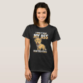 Golden Retriever I Didnt Fart My Butt Blew You A T-shirt (Voorkant volledig)