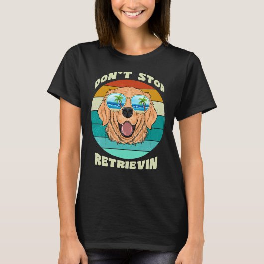 Golden Retriever Idea T-shirt (Voorkant)