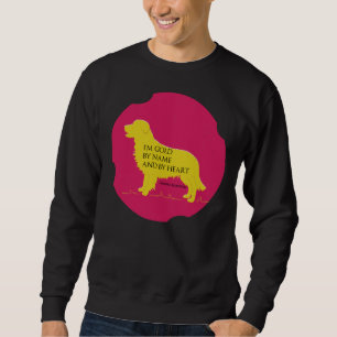 Golden Retriever ik ben goud op naam en via het ha Trui