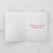 Golden Retriever Ik hou van je Valentijn Holiday C Feestdagen Kaart (Binnen)