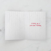 Golden Retriever Ik hou van je verjaardag Feestdagen Kaart (Binnen)