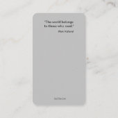 Golden Retriever ik zou liever Bladwijzer lezen Visitekaartje (Achterkant)