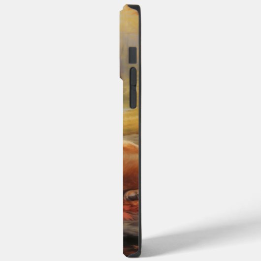 Golden Retriever in Autumn Leaves Herfst Inspire Case-Mate iPhone Case (Achterkant / Links)