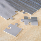 Golden Retriever in Beach Wave Legpuzzel (Zijkant)