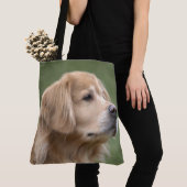 Golden Retriever in Closeup Tote Bag (Dichtbij)
