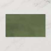 Golden Retriever in Closeup Visitekaartje (Achterkant)