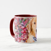 Golden Retriever in de carf Mok (Voorkant links)