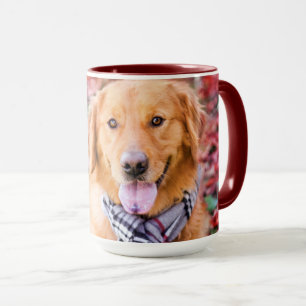 Golden Retriever in de carf Mok