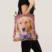 Golden Retriever in de carf Tote Bag (Dichtbij)