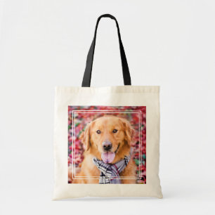 Golden Retriever in de carf Tote Bag