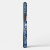 Golden Retriever in Denim Hole Case-Mate iPhone Case (Achterkant / Rechts)