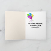 Golden Retriever in een bag-Humor Kaart (Binnen)