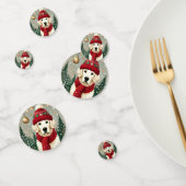 Golden Retriever in Festive Sweater - Cozy Christm Confetti (Groep)