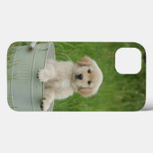 Golden retriever in het wasbekken Case-Mate iPhone case (Achterkant (horizontaal))