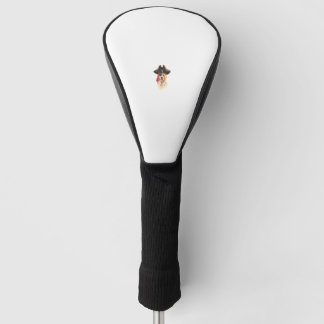 Golden Retriever in Pirate Costume Hondenliefhebbe Golfheadcover