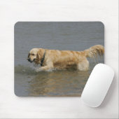 Golden Retriever in water Muismat (Met muis)