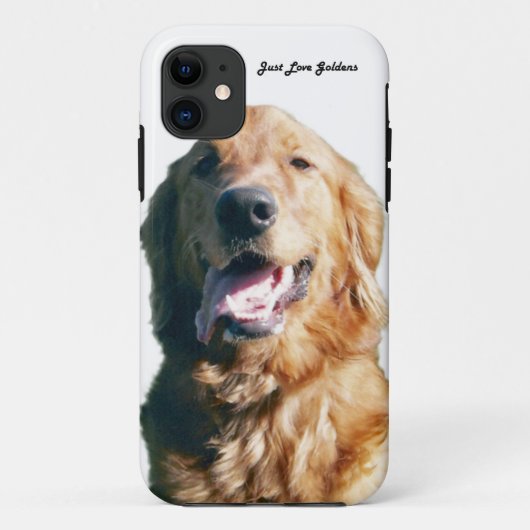 Golden Retriever iPhone Case (Achterkant)