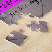 Golden Retriever is dankbaar voor deze dag Legpuzzel (Zijkant)