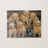 Golden Retriever; is een relatief modern en Legpuzzel (Horizontaal)