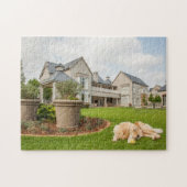 Golden Retriever Jig Saw Puzzle Legpuzzel (Horizontaal)