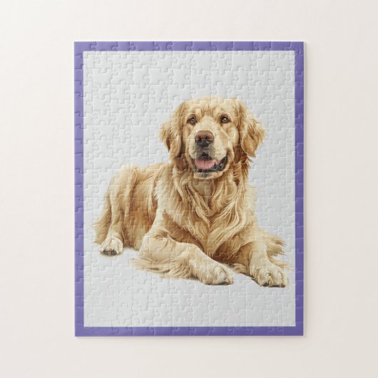 Golden Retriever Jigzaag Puzzle Legpuzzel (Verticaal)