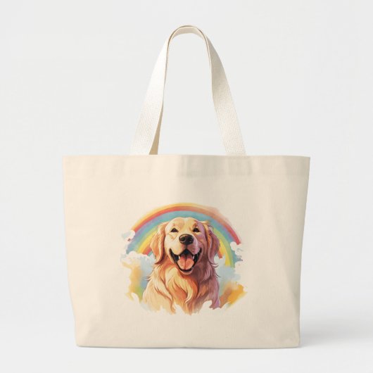 Golden Retriever Jumbo Tas (Voorkant)