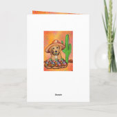 Golden Retriever Kaart (Achterkant)