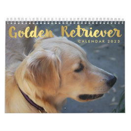 Golden Retriever Kalender 2023 Foto's
