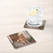 Golden Retriever Kartonnen Onderzetters (Insitu)