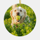 Golden Retriever Keramisch Ornament (Voorkant)