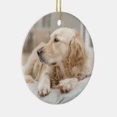 Golden Retriever Keramisch Ornament (Rechts)