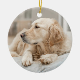 Golden Retriever Keramisch Ornament