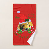 Golden Retriever kerstary Bad Handdoek (Handdoek)