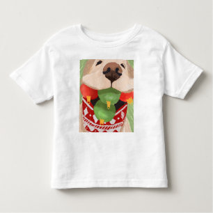 Golden Retriever Kerstbal Mouth Hilarious Kinder Shirts
