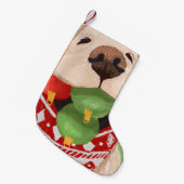 Golden Retriever kerstballen Mouth Hilarious Kleine Kerstsok (Voorkant (Hangend))